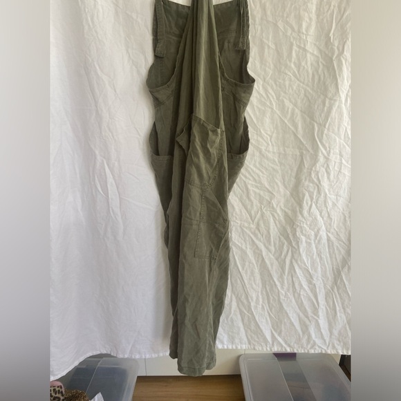 Karen Zambos Overalls in khaki Size Small - Picture 13 of 16